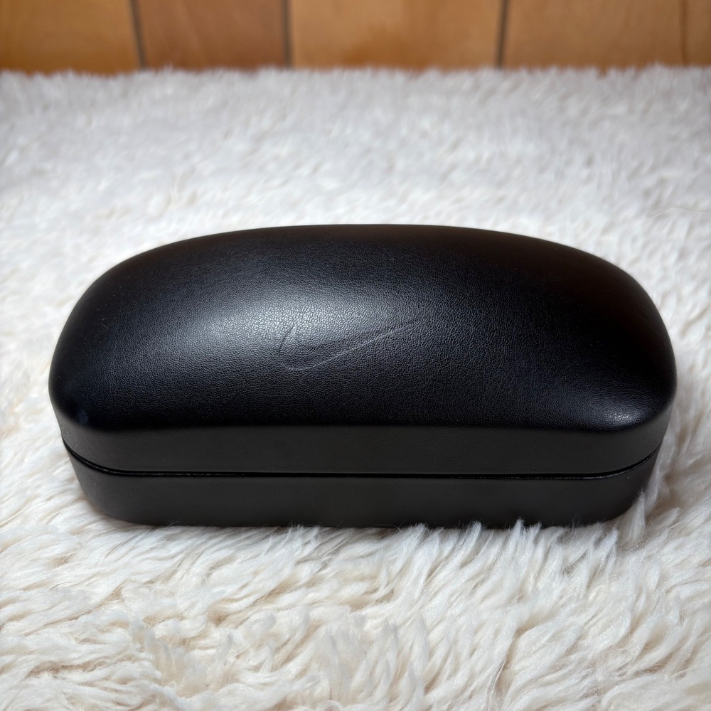 Nike Black Hard Shell Sunglasses Case Sleek Eyewear Protector Gorpcore